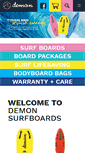 Mobile Screenshot of demonsurfboards.com.au